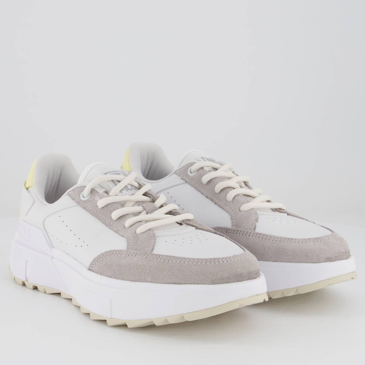 Tênis Fila Tormo Classic Feminino Branco e Cinza Branco/Cinza 2