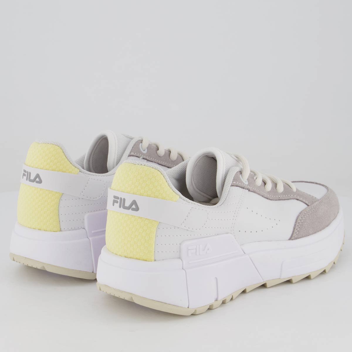 Tênis Fila Tormo Classic Feminino Branco e Cinza Branco/Cinza 3