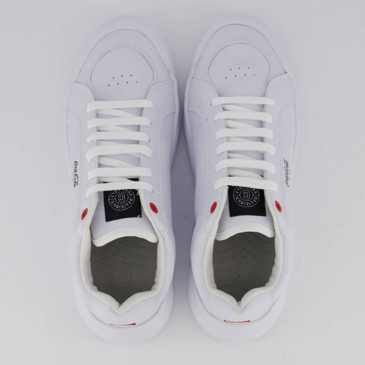 Tênis Coca Cola Canby Town Feminino Branco Branco 4