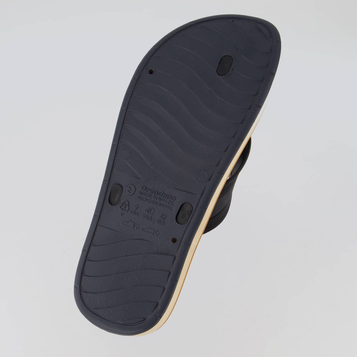 Chinelo Cartago Paris II Marrom e Preto Marrom/Preto 5