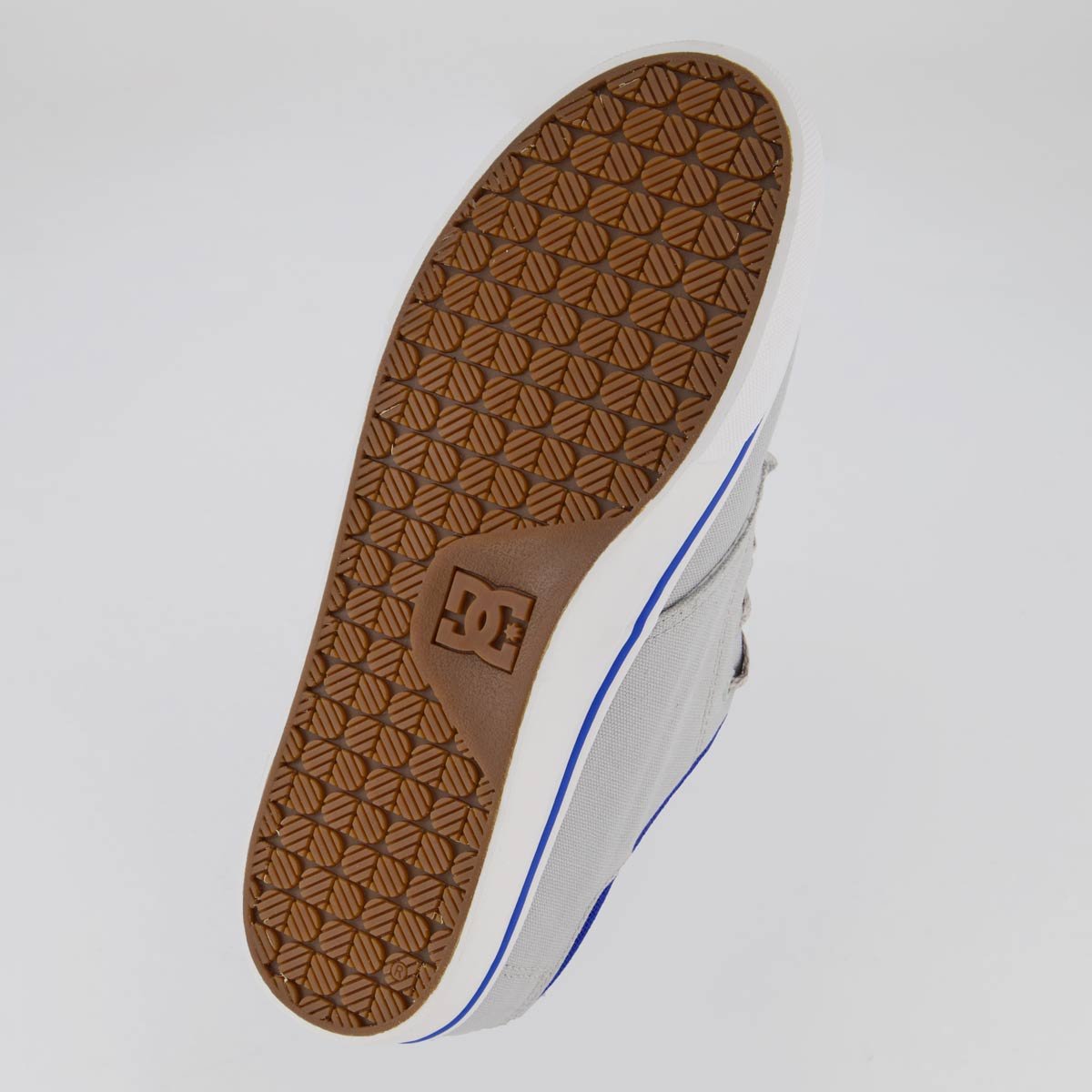 Tênis DC Plaza Lite Cinza e Azul Cinza/Azul 5