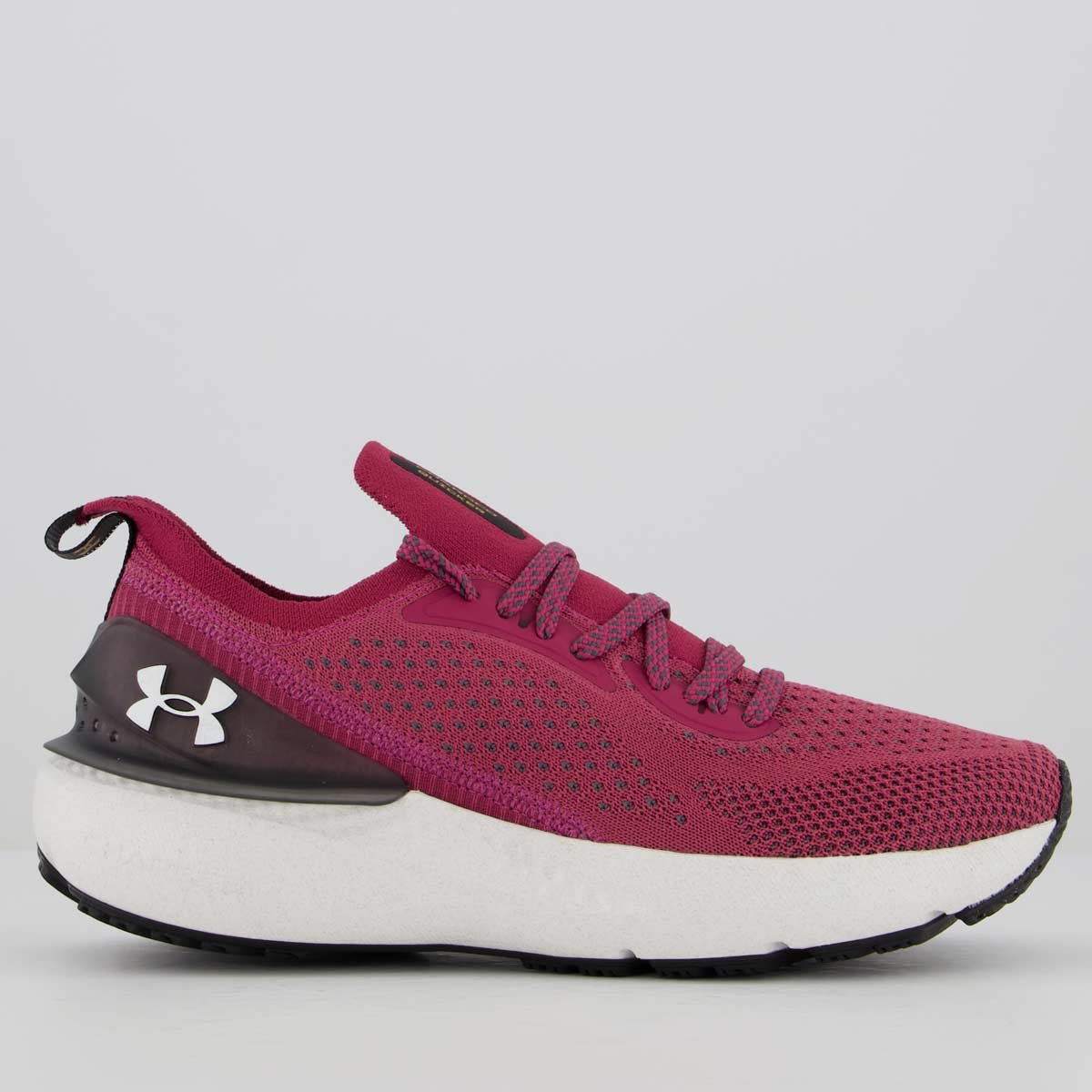 Tênis Under Armour Charged Quicker Feminino Bordô Vermelho 1