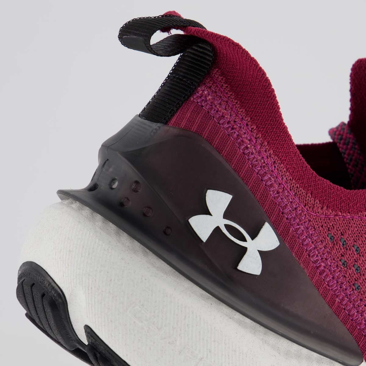 Tênis Under Armour Charged Quicker Feminino Bordô Vermelho 6