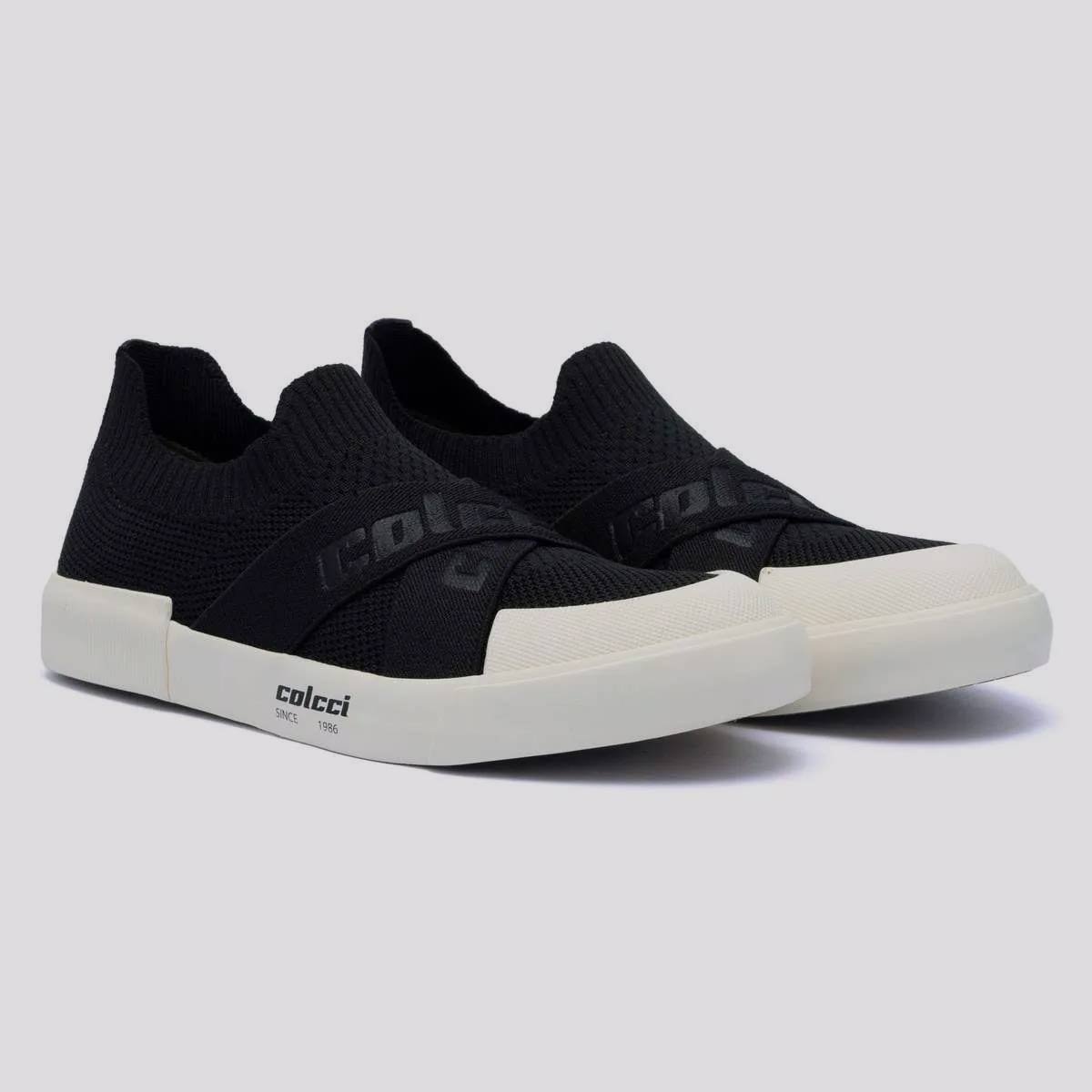 Tênis Colcci Common Filis II Feminino Preto e Branco Preto/Branco 2