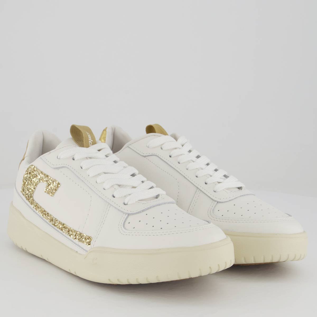 Tênis Colcci Cool Shine Feminino Branco e Dourado Branco/Dourado 2