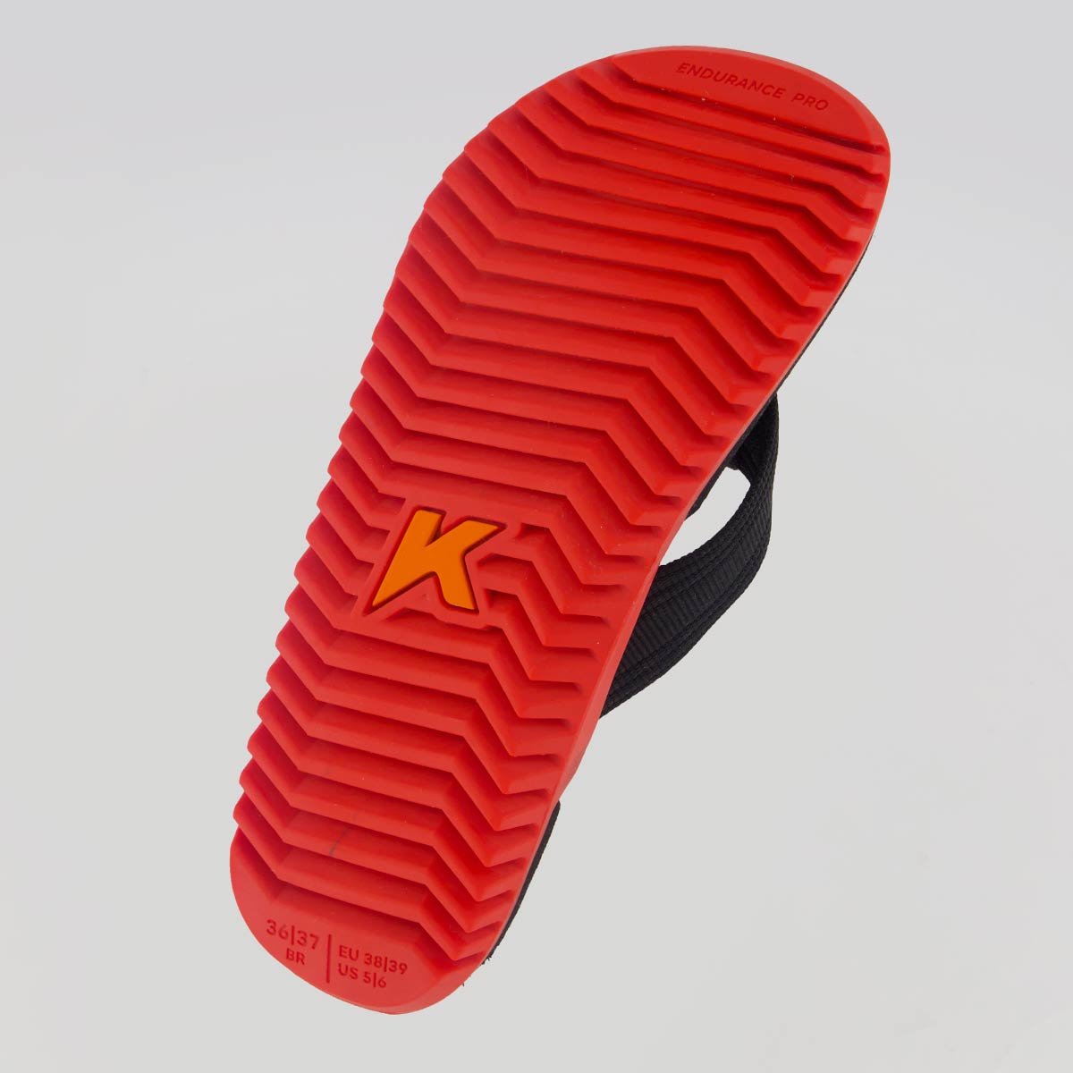 Chinelo Kenner NK6 Pro Preto e Vermelho Preto/Vermelho 5