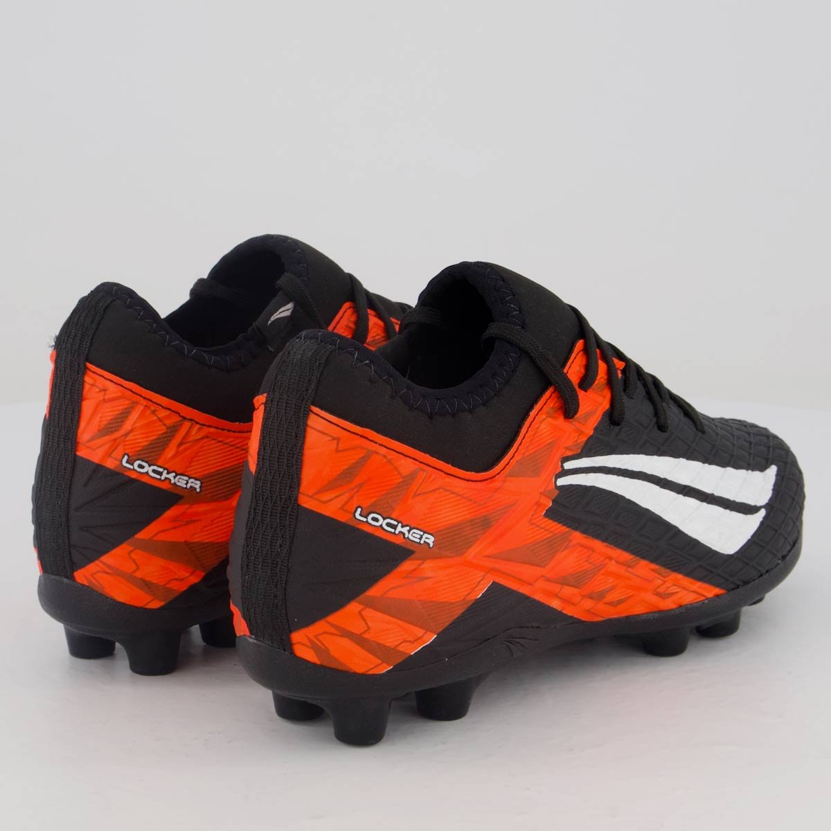 Chuteira Penalty RX Locker Y-3 Campo Juvenil Preta Preto 3