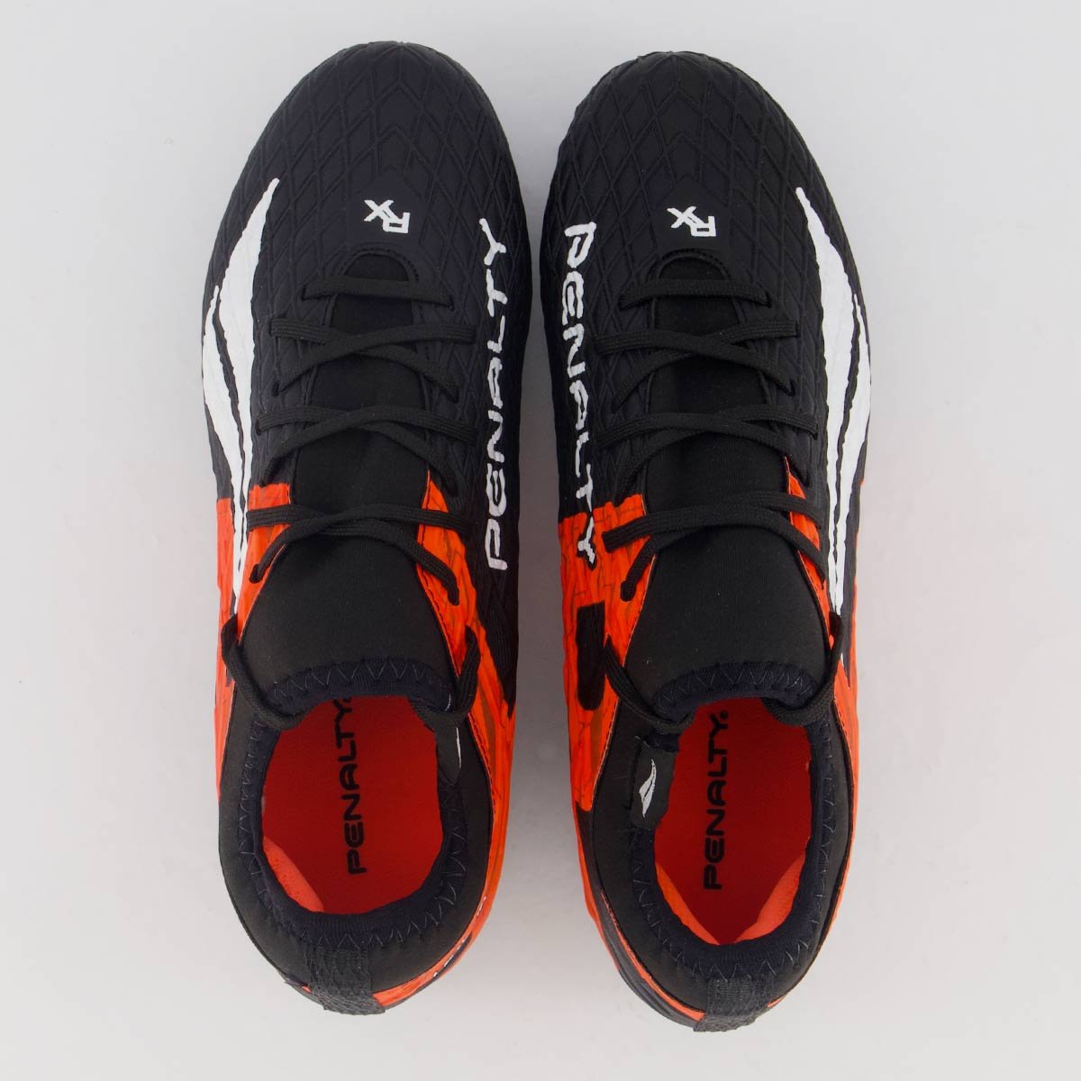Chuteira Penalty RX Locker Y-3 Campo Juvenil Preta Preto 4
