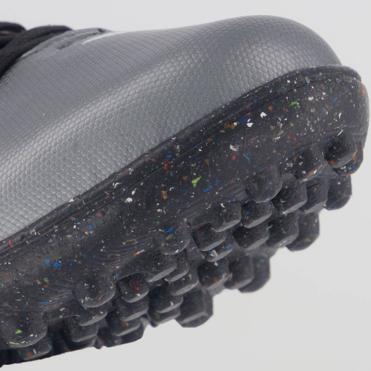 Chuteira Penalty Tornado Society Juvenil Preto e Prata Preto/Prata 8