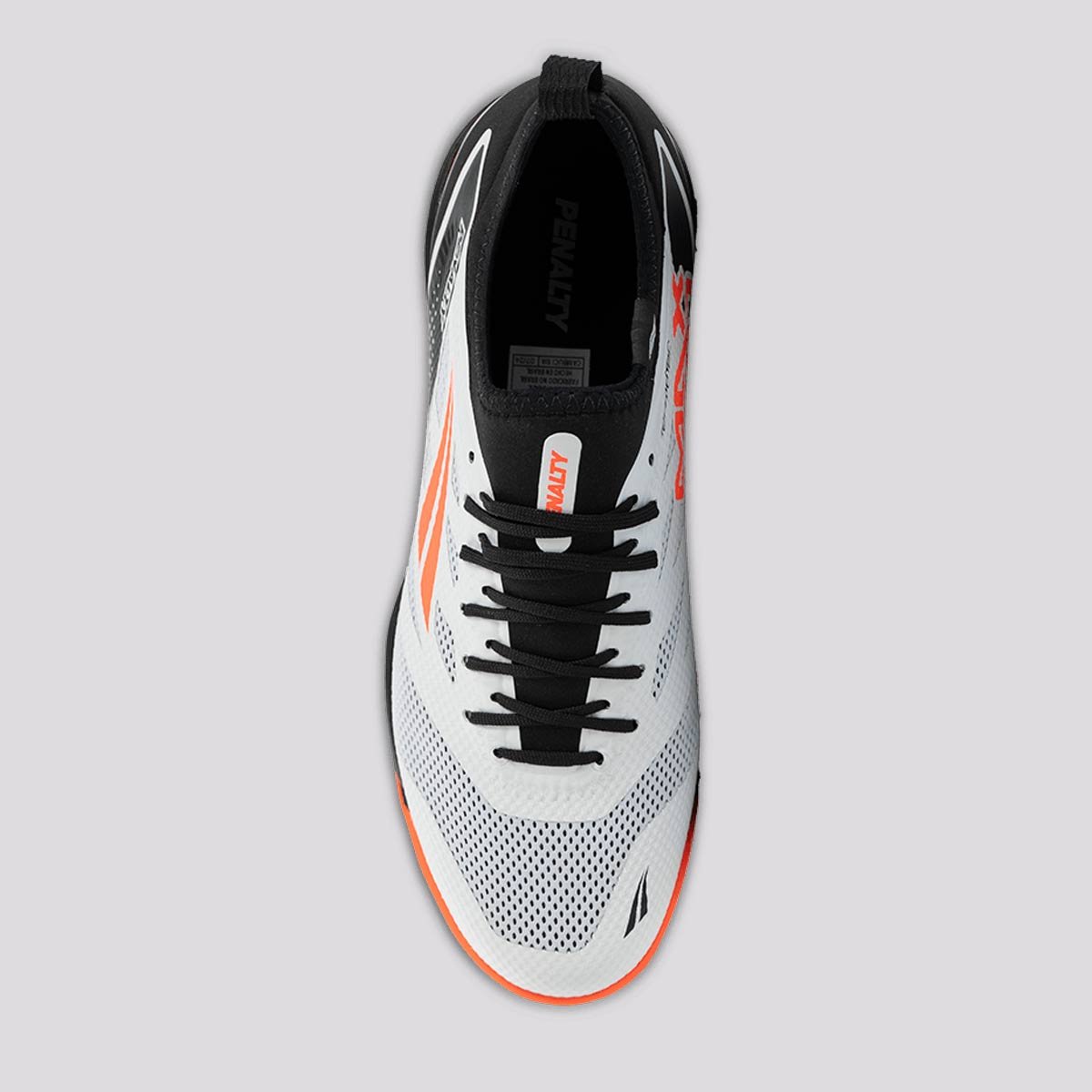 Chuteira Penalty Max 500 Locker Y-3 Futsal Branca Branco 3