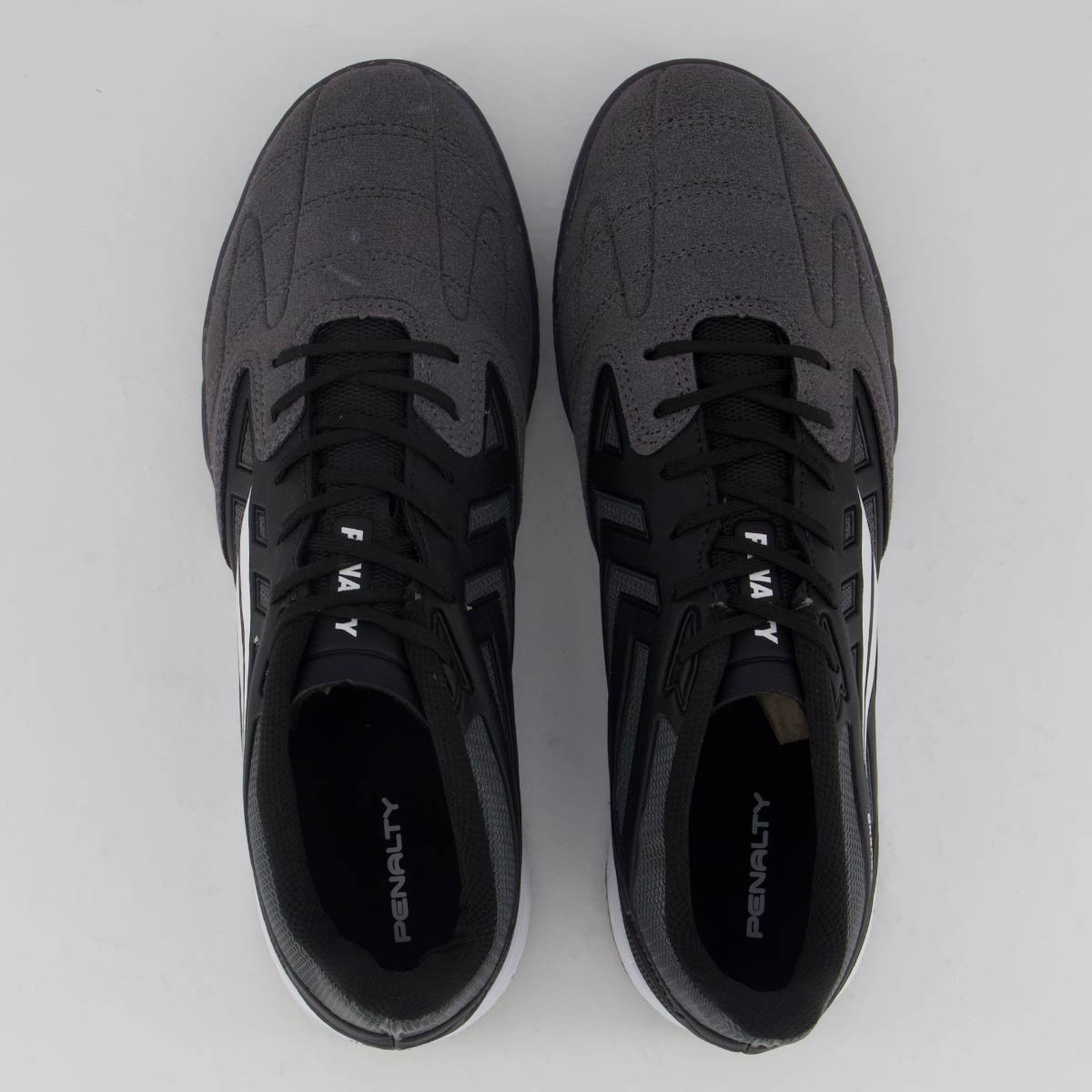 Chuteira Penalty Trueno Y-1 Futsal Preto Preto 4