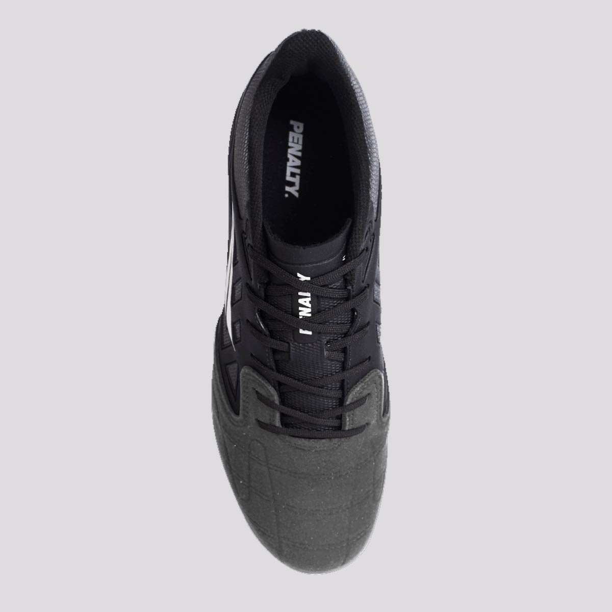 Chuteira Penalty Trueno Y-1 Futsal Juvenil Preto Preto 4