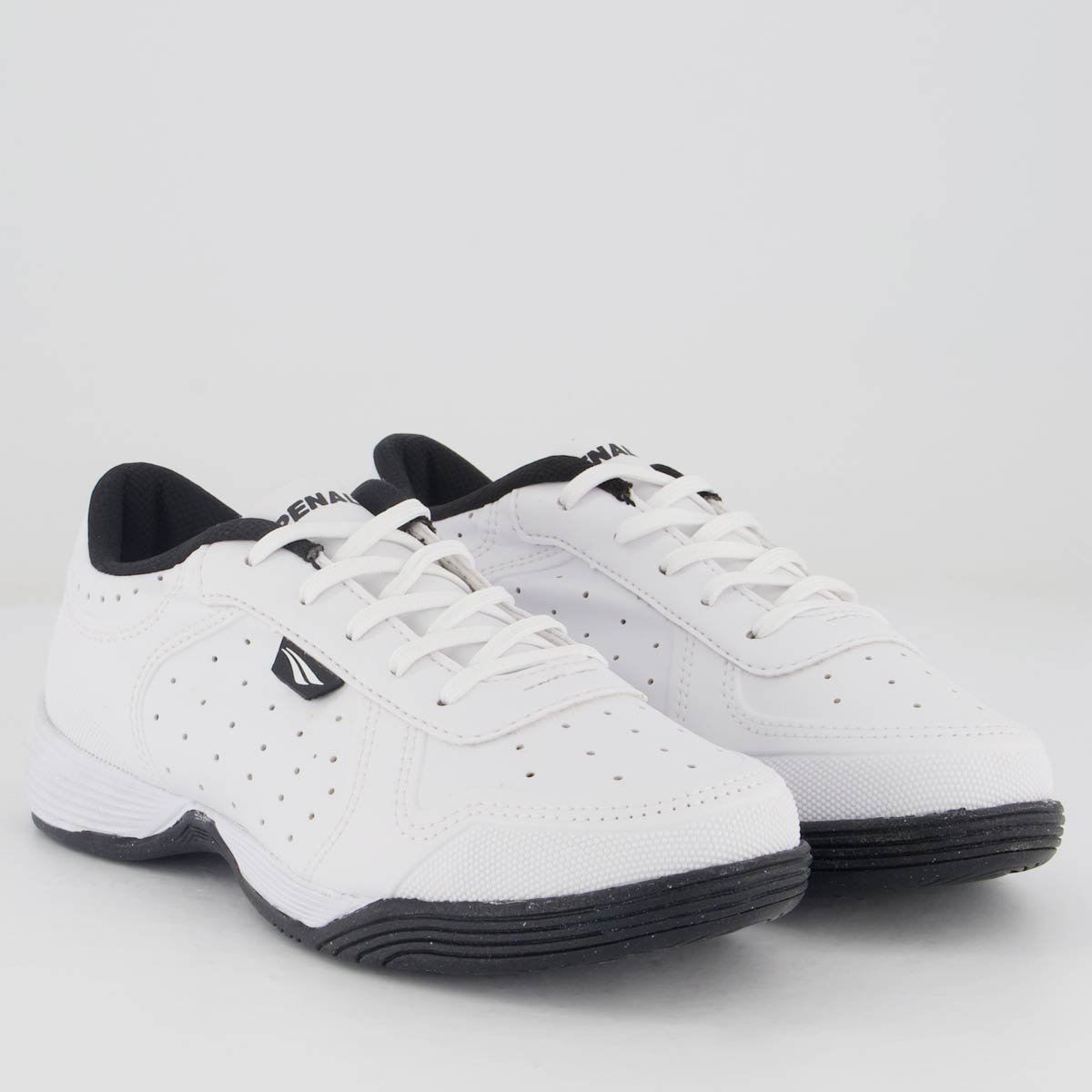 Chuteira Penalty Player Futsal Juvenil Branca Branco 2