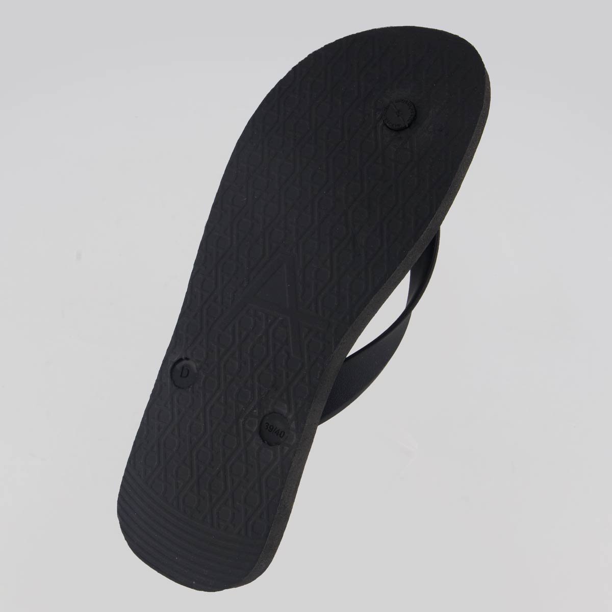 Chinelo Aramis Logo Preto Preto 5