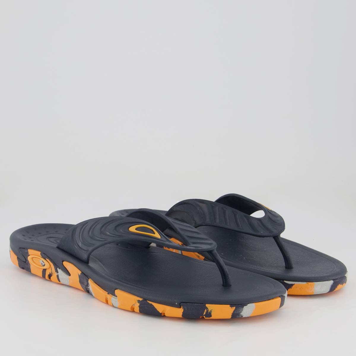 Chinelo Oakley Crowd Camo Marinho Azul 3