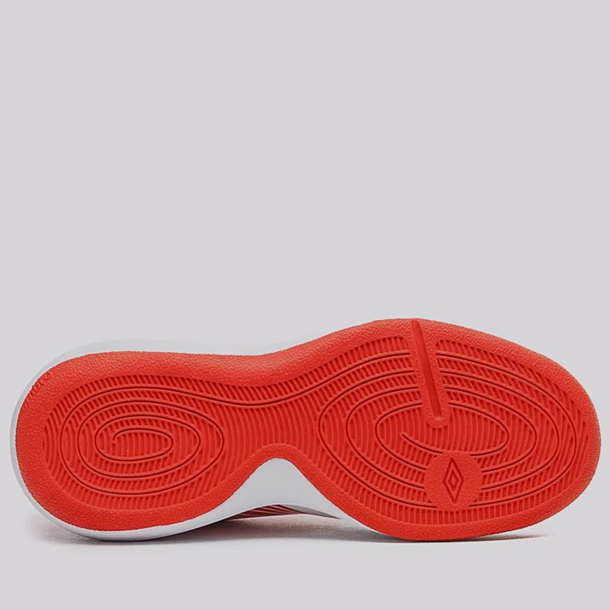 Chuteira Umbro Pro 5 England Futsal Juvenil Branca e Vermelha Branco/Vermelho 4