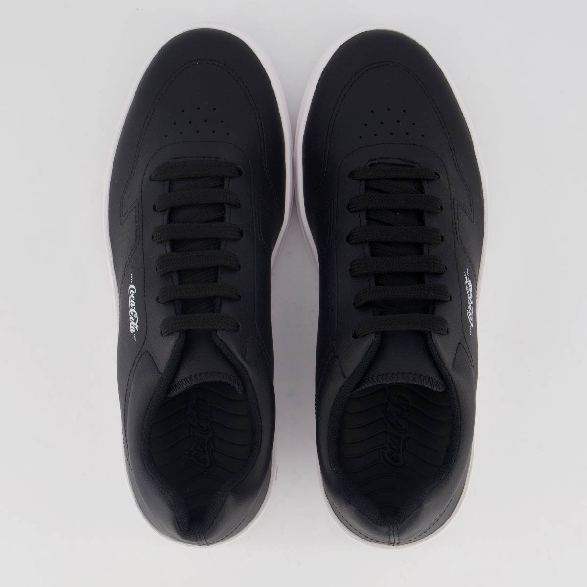 Tênis Coca Cola Boise Preto e Branco Preto/Branco 4
