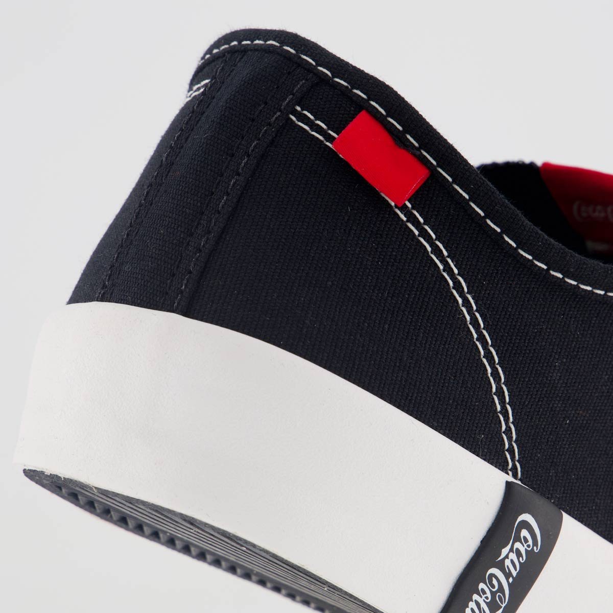 Tênis Coca Cola Burley Canvas Preto Preto 6