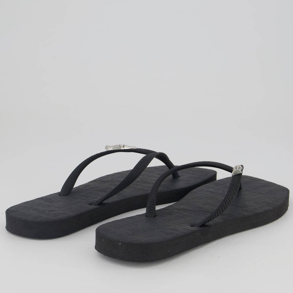 Chinelo Coca Cola Square Shine Feminino Preto Preto 4