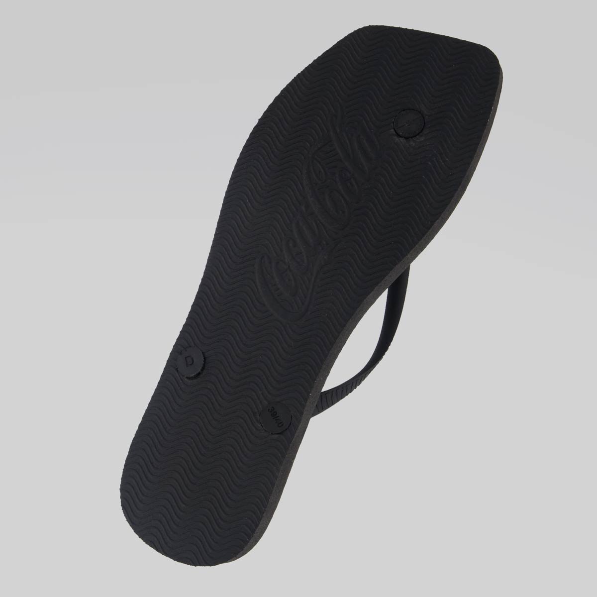 Chinelo Coca Cola Square Shine Feminino Preto Preto 5
