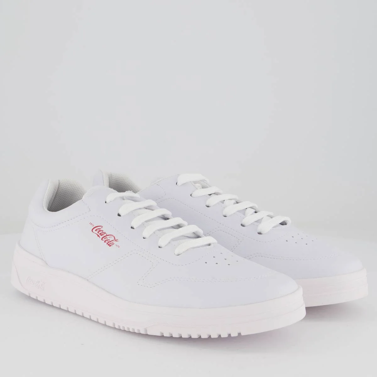Tênis Coca Cola Boise Branco Branco 2