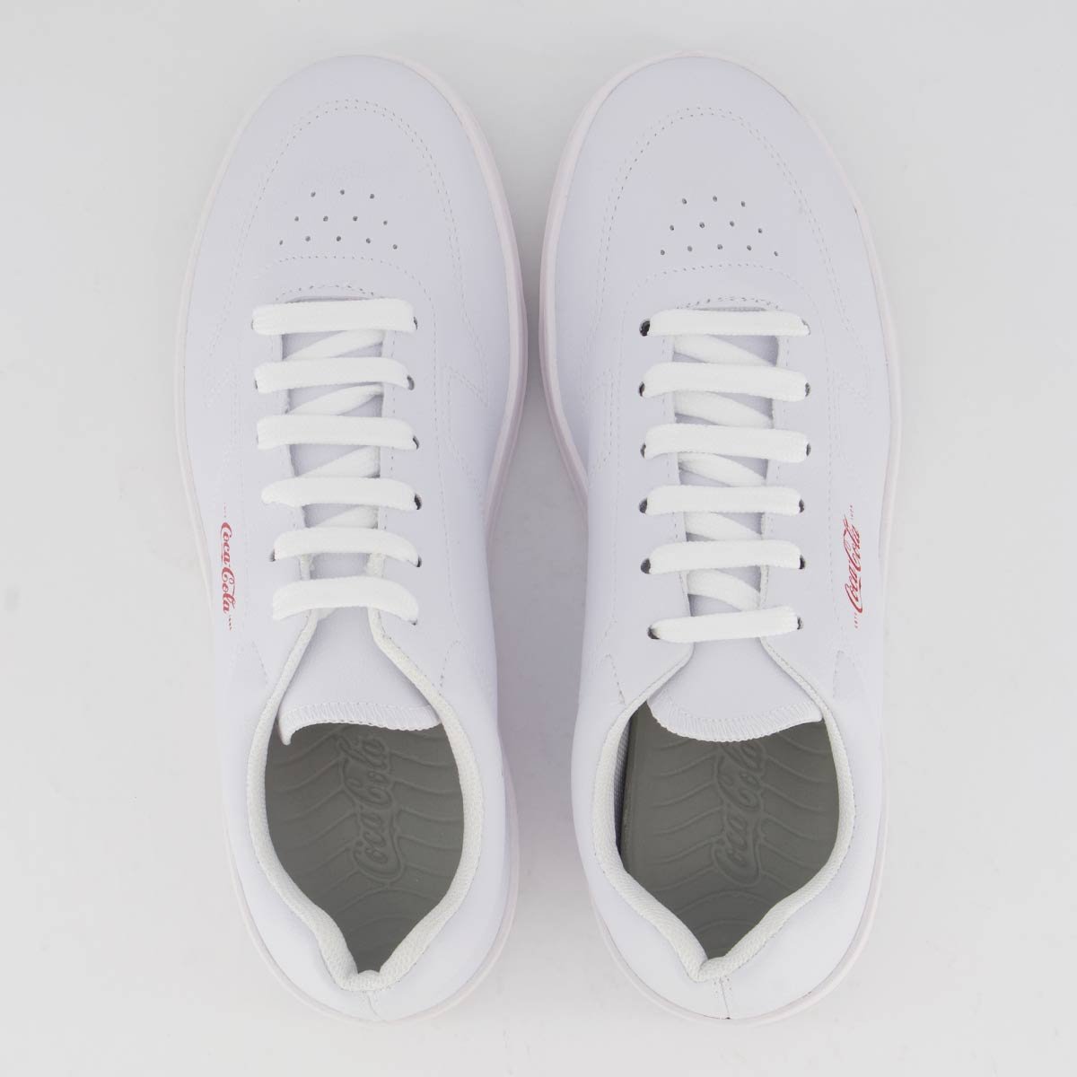 Tênis Coca Cola Boise Branco Branco 4