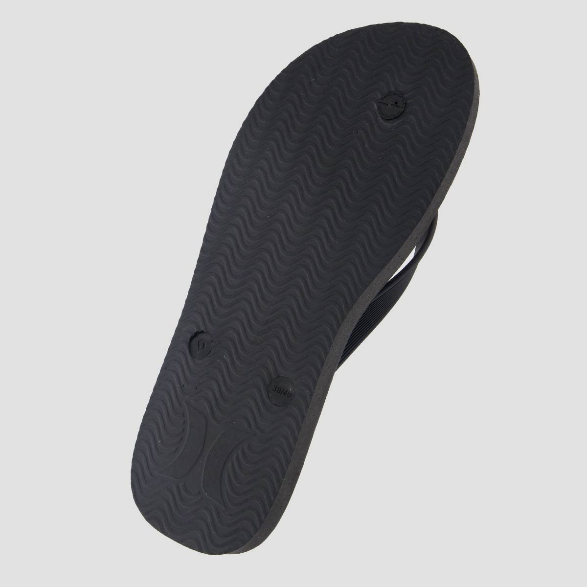 Chinelo Hurley Stripes Preto Preto 5