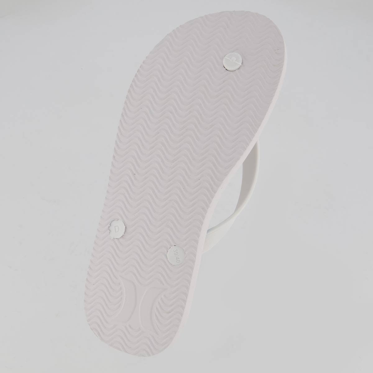 Chinelo Hurley Stripes Branco Branco 5
