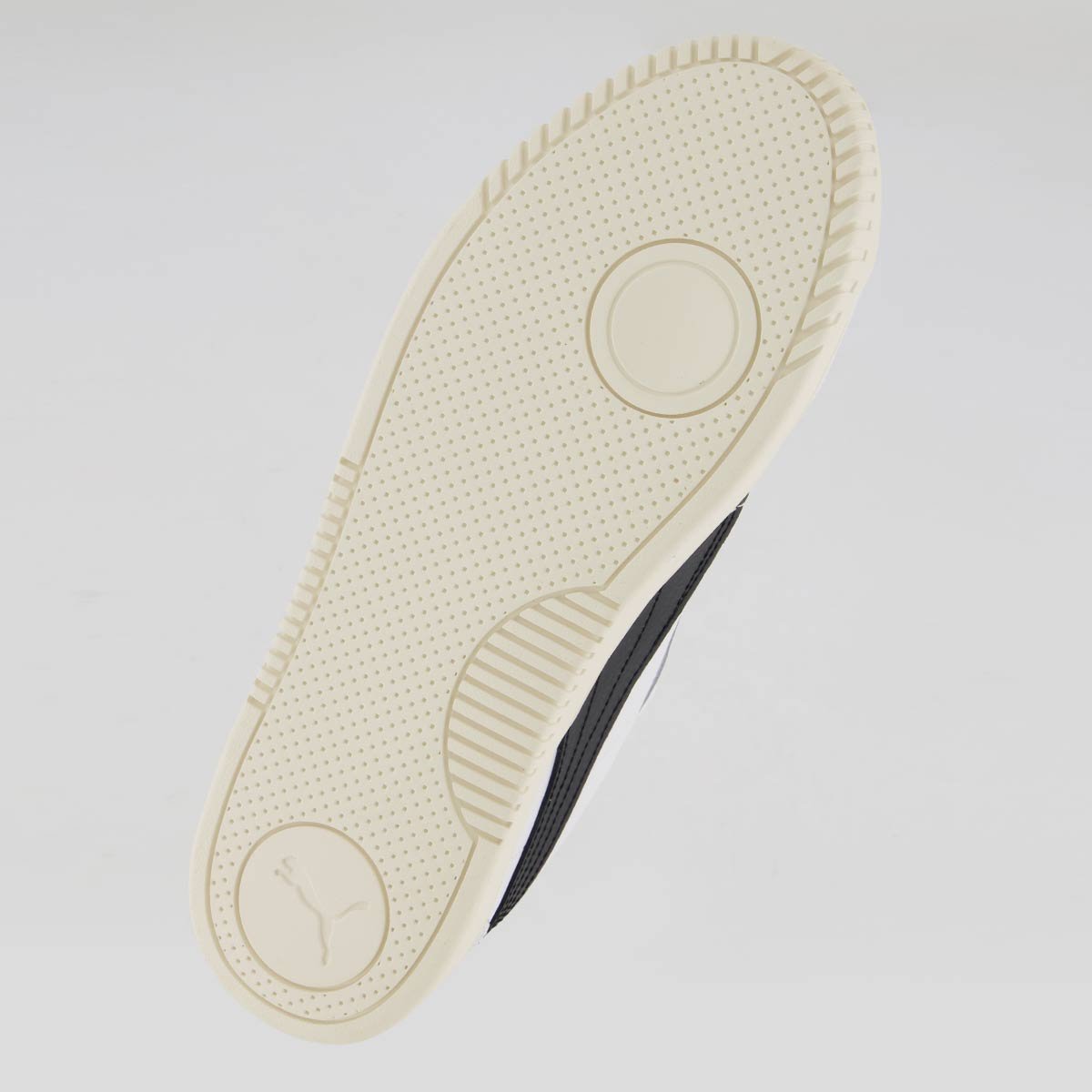 Tênis Puma Club 5V5 Branco e Preto Branco/Preto 5