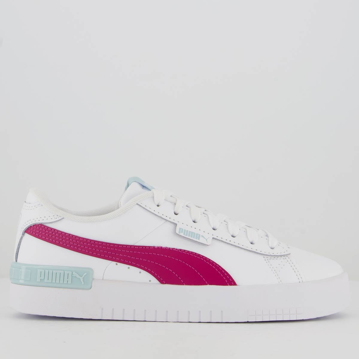 PUMA スニーカー Tênis Puma Court Lally Feminino 404439-06 Branco/Verde Claro - Renner