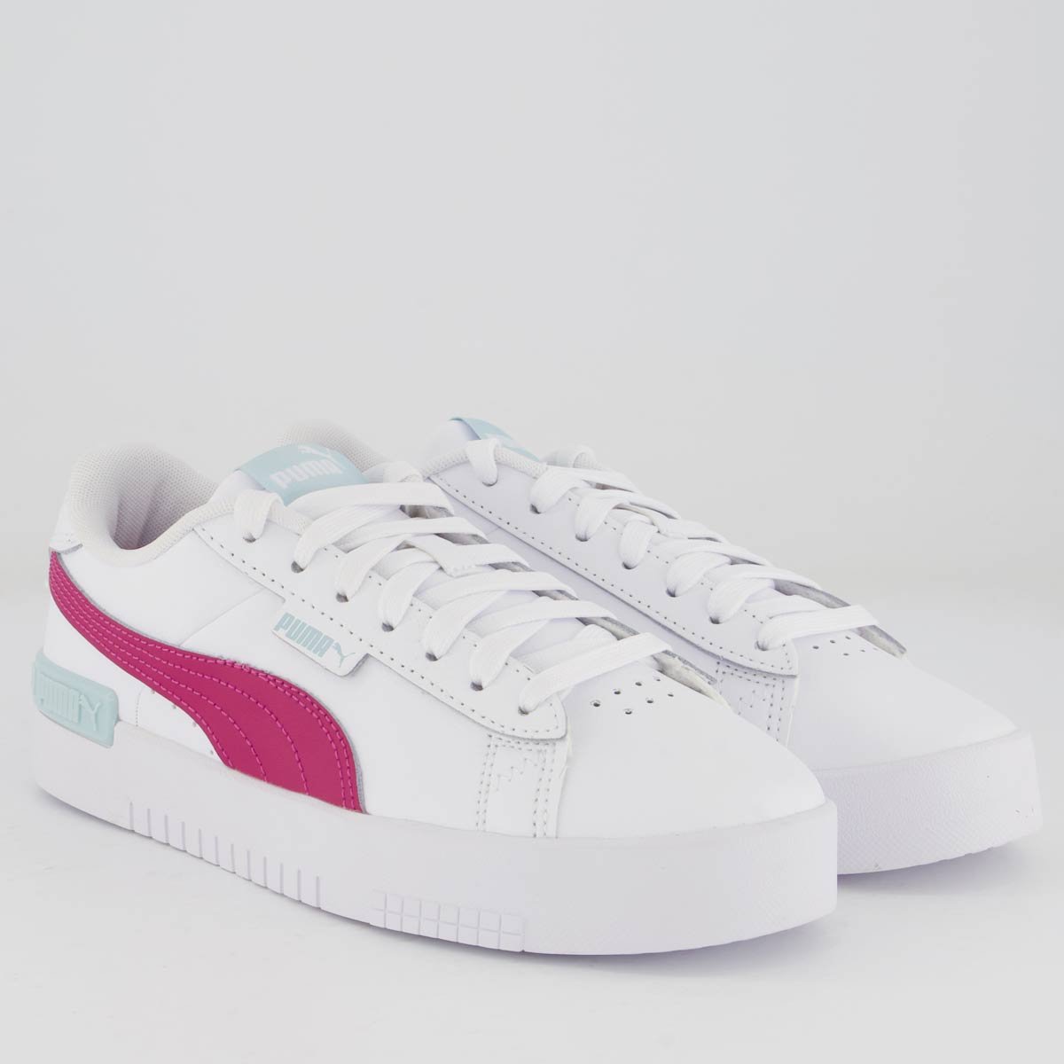 Tênis Puma Jada Feminino Branco e Magenta Branco/Rosa 2