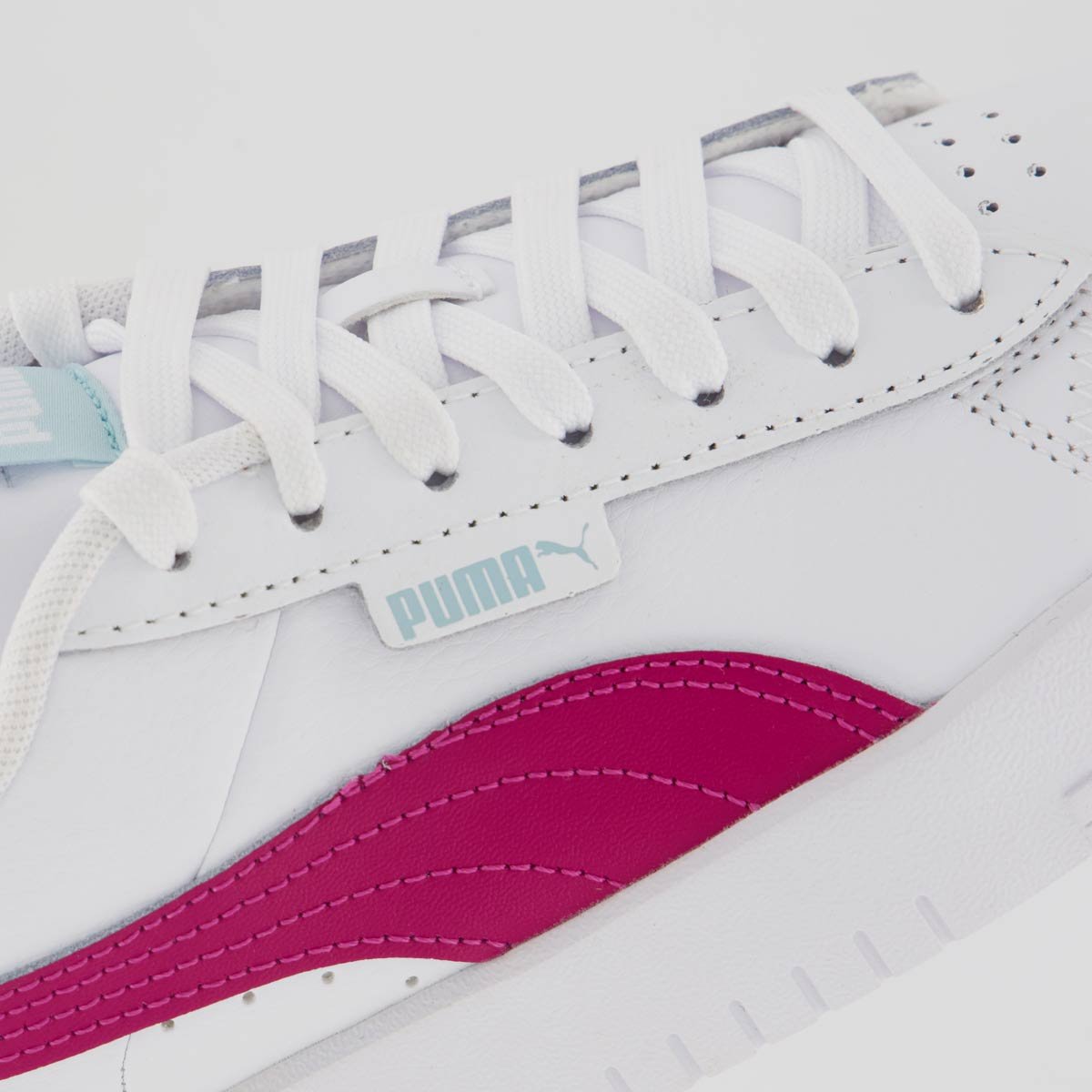 Tênis Puma Jada Feminino Branco e Magenta Branco/Rosa 7