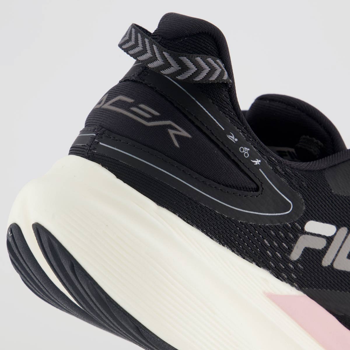 Tênis Fila Racer T2 Extreme Feminino Preto Preto 6