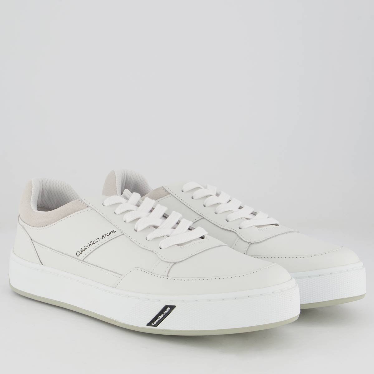 Tênis Calvin Klein Basic Off White Branco 5