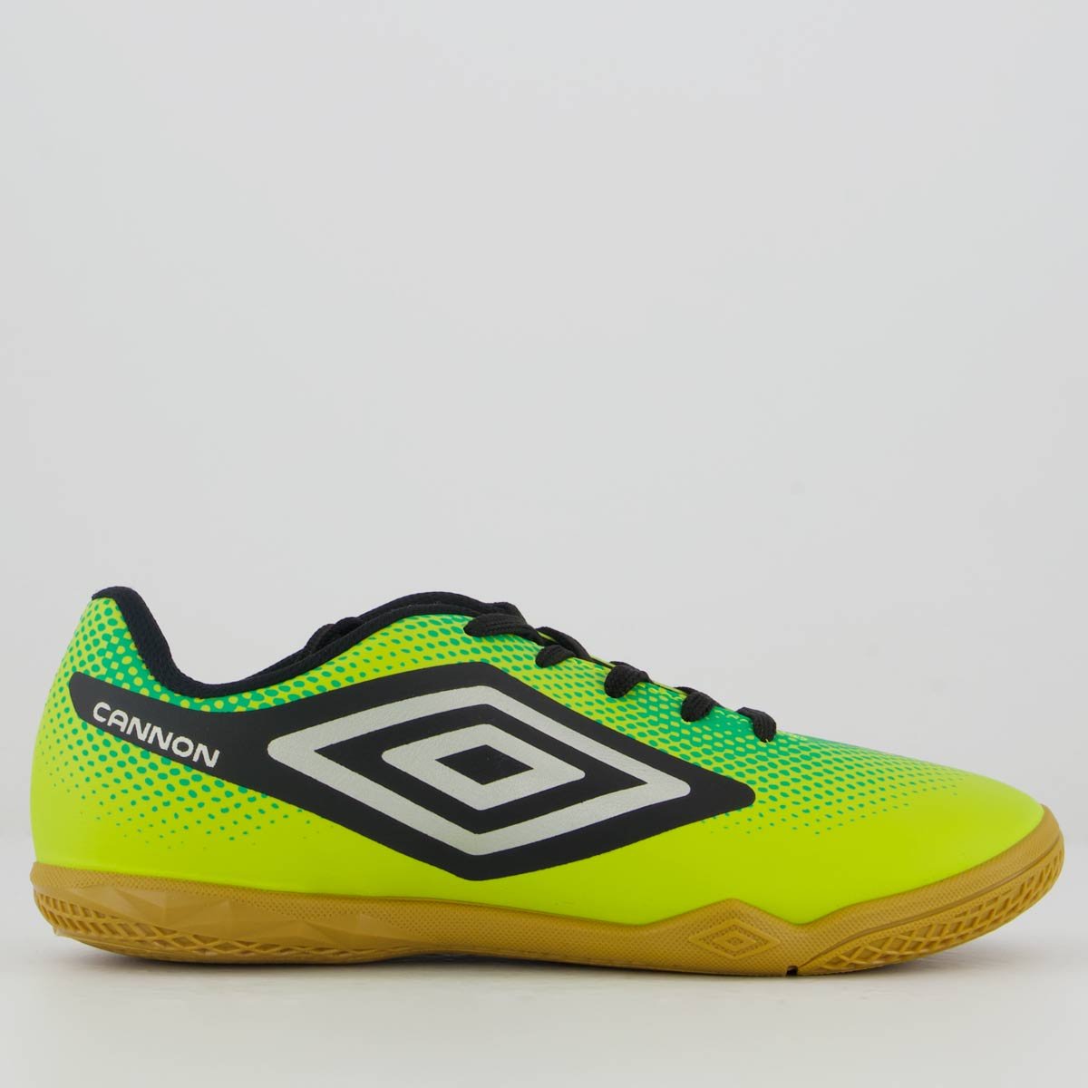 Chuteira Umbro Cannon Futsal Juvenil Verde Verde 1