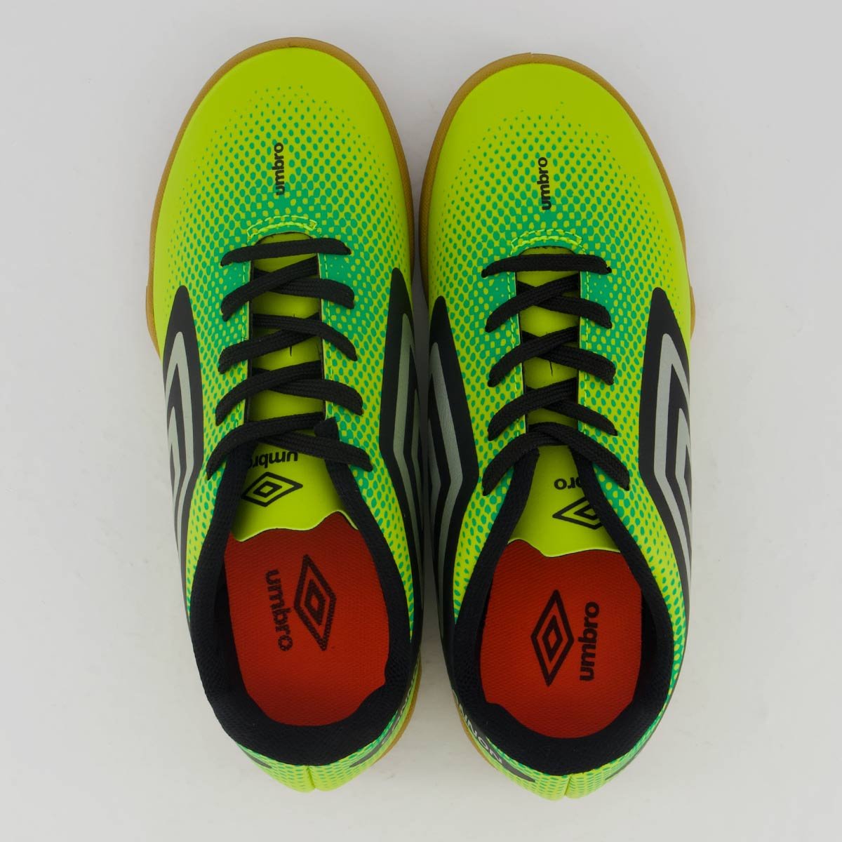 Chuteira Umbro Cannon Futsal Juvenil Verde Verde 4