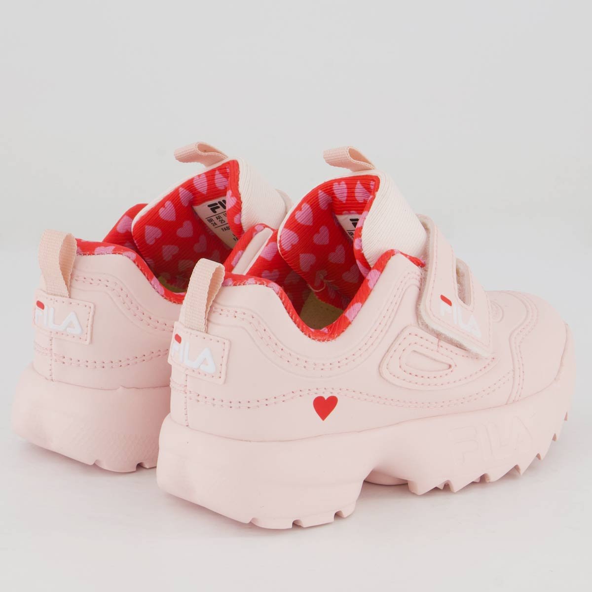 Tênis Fila Disruptor Infantil Rosa Rosa