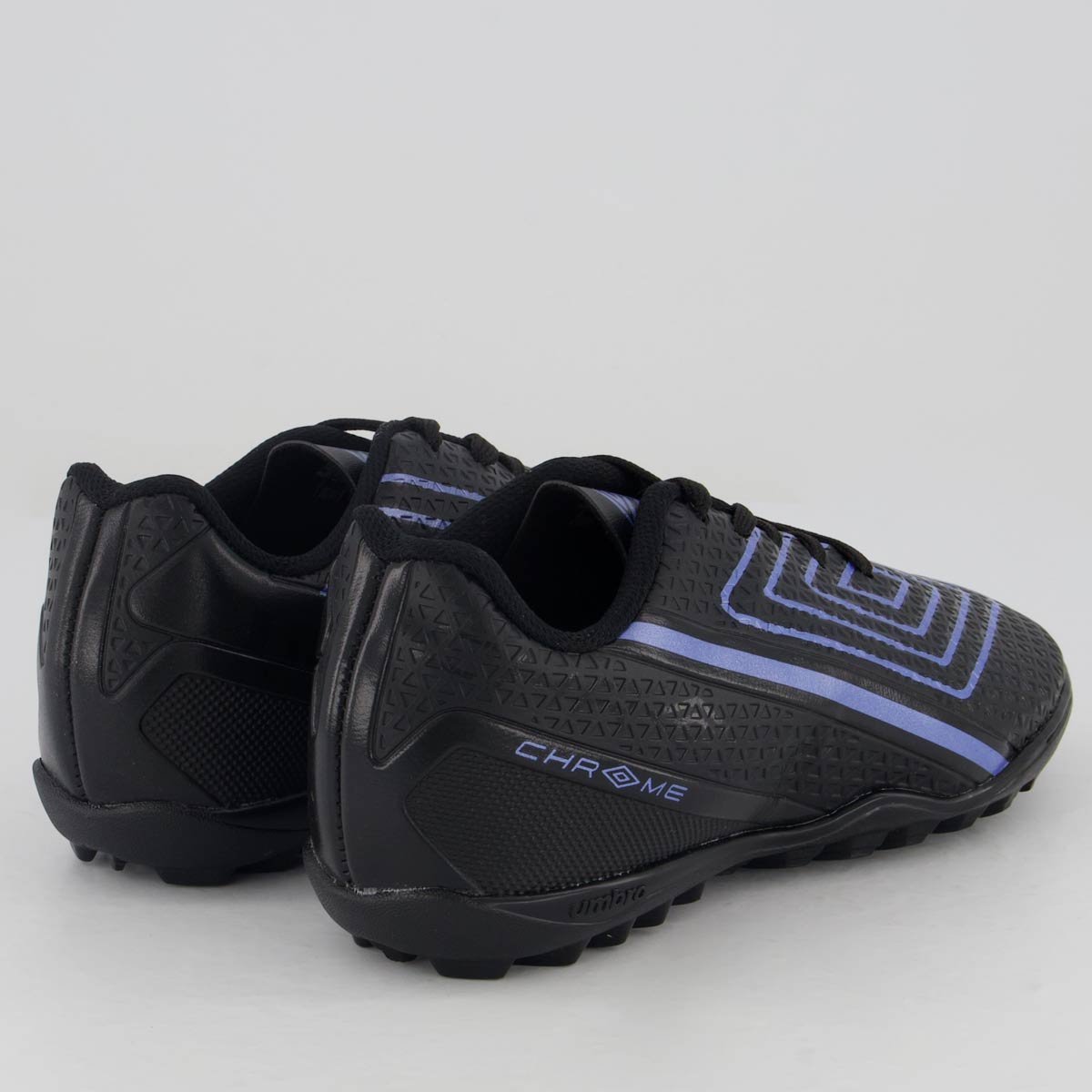 Chuteira Umbro Chrome Society Juvenil Preto 3