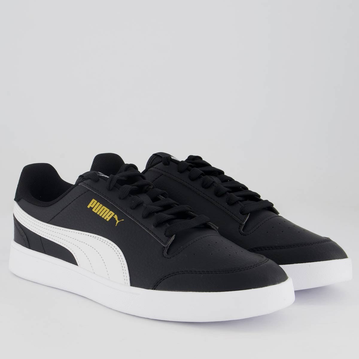 Tênis Puma Shuffle Preto e Branco Preto/Branco 2