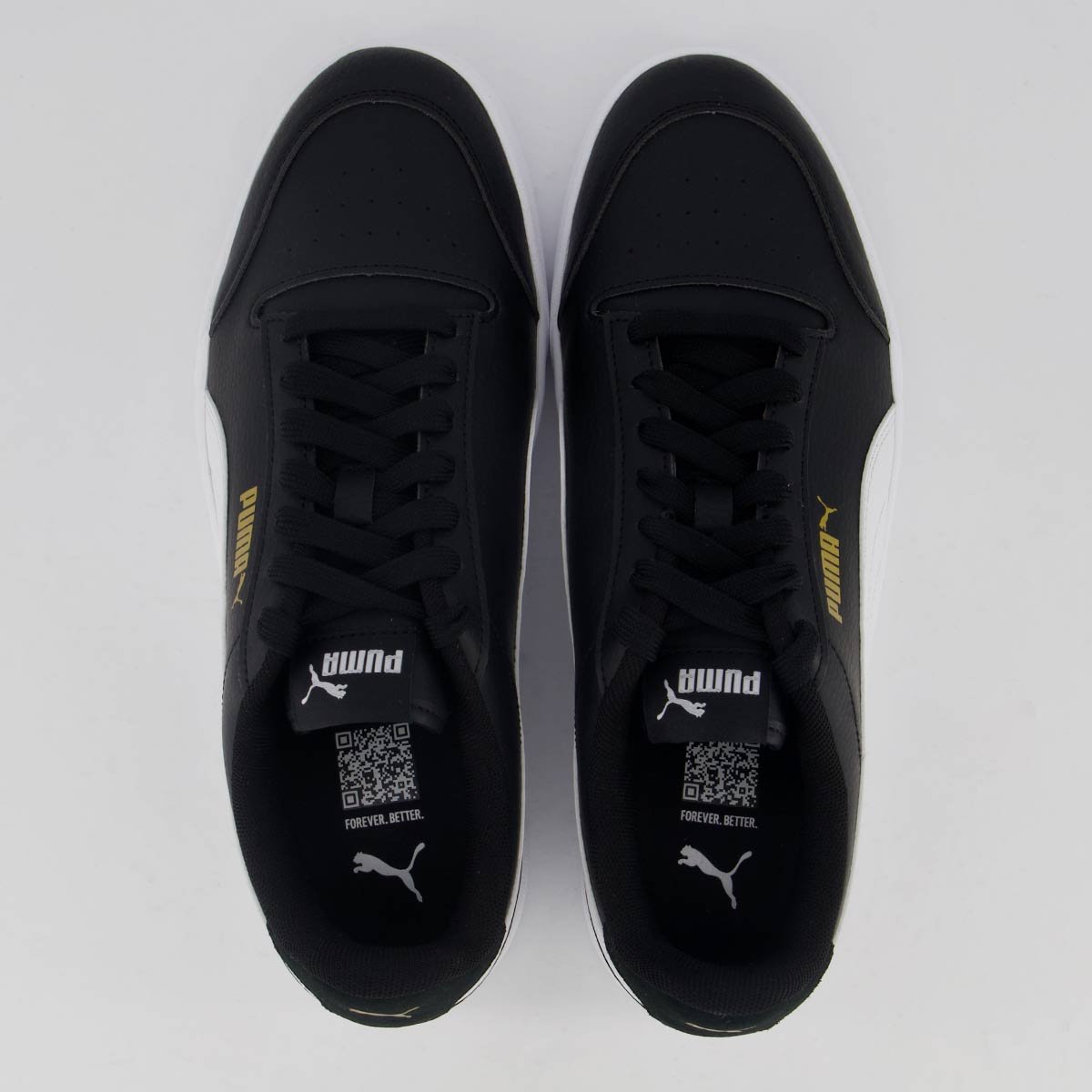 Tênis Puma Shuffle Preto e Branco Preto/Branco 4