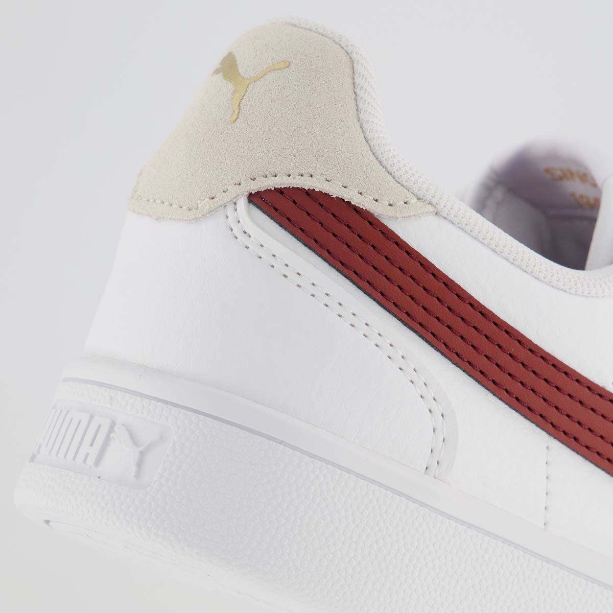 Tênis Puma Shuffle Branco e Vermelho Branco/Vermelho 6