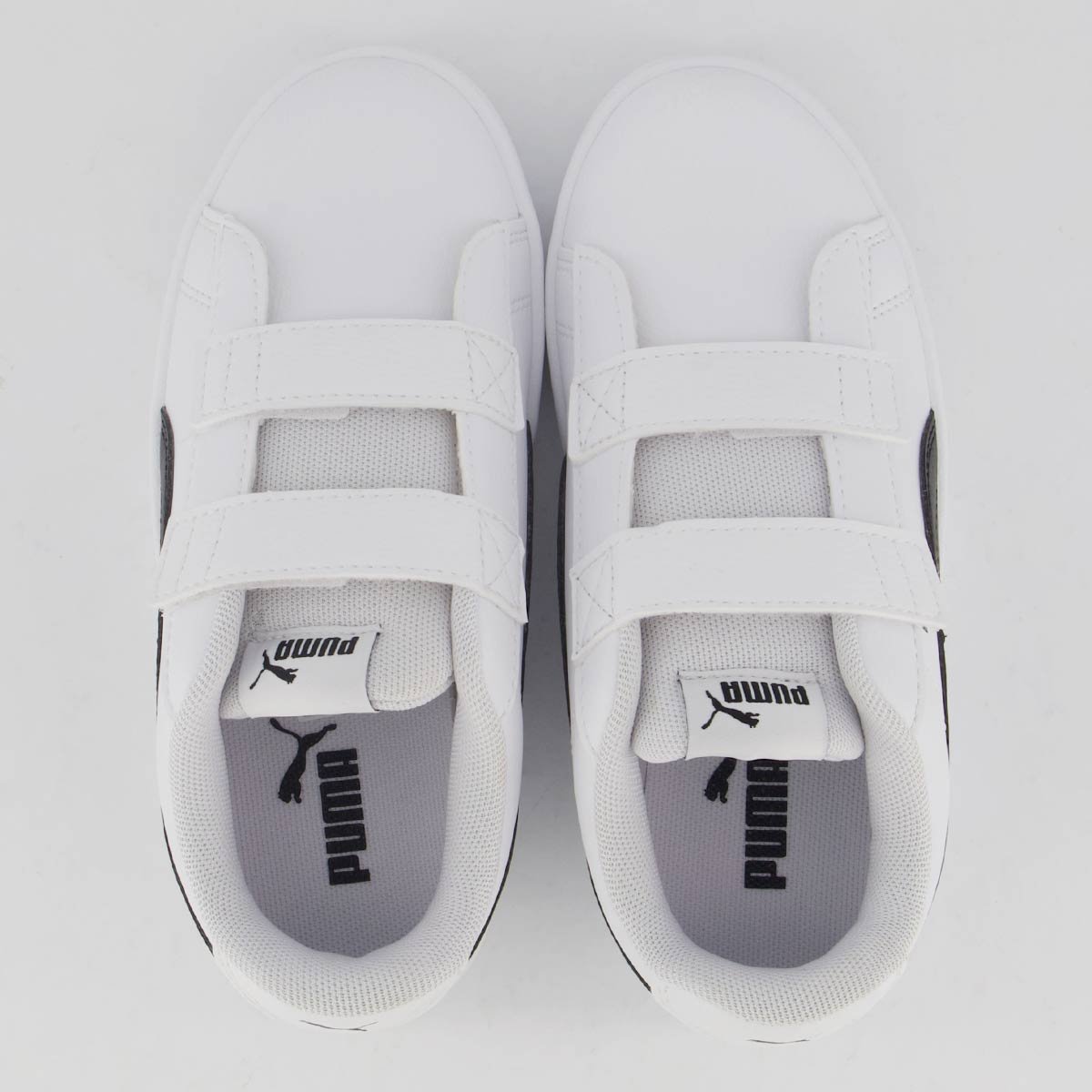 Tênis Puma Rickie Classic Juvenil Branco e Preto Branco/Preto 4