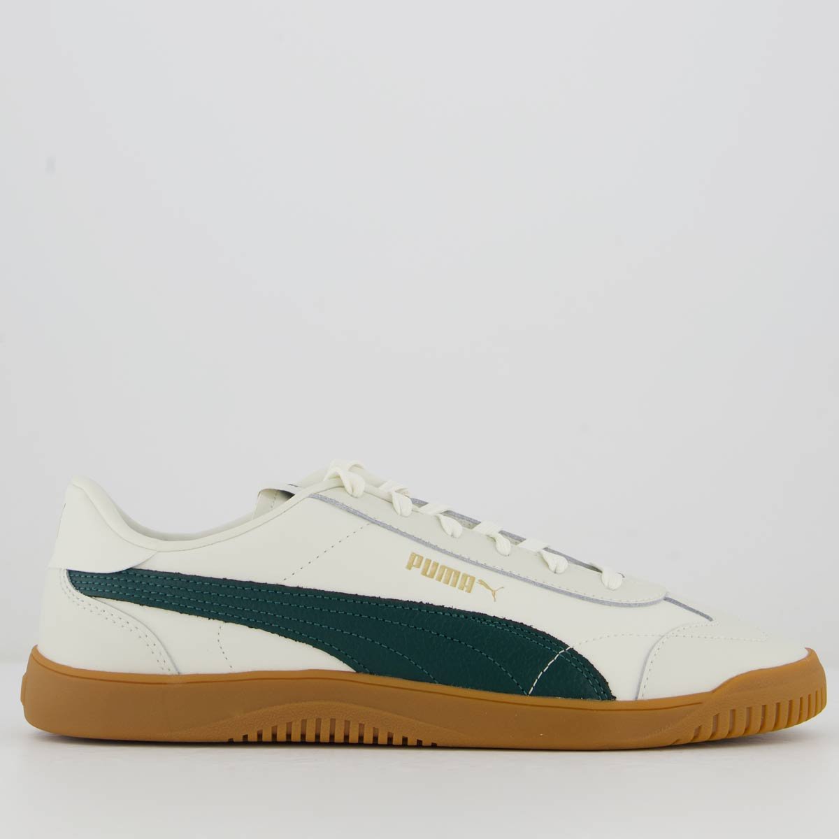 Tênis Puma Club 5V5 Bege e Verde Bege/Verde 1