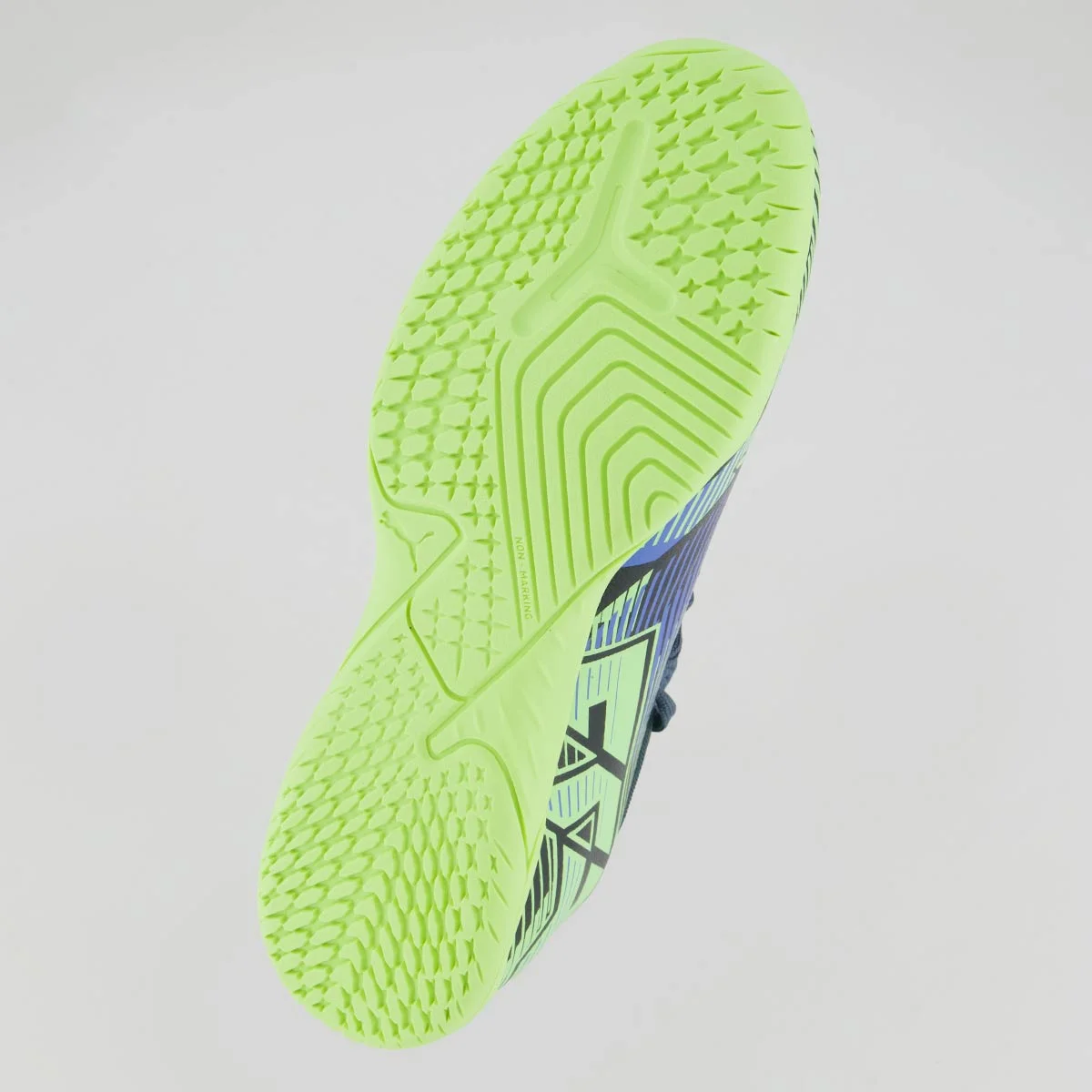 Chuteira Puma Future 7 Play IT Futsal Preta e Verde Preto/Verde 5
