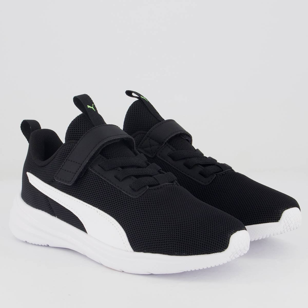 Tênis Puma Rickie Runner AC+PS Infantil Preto 2