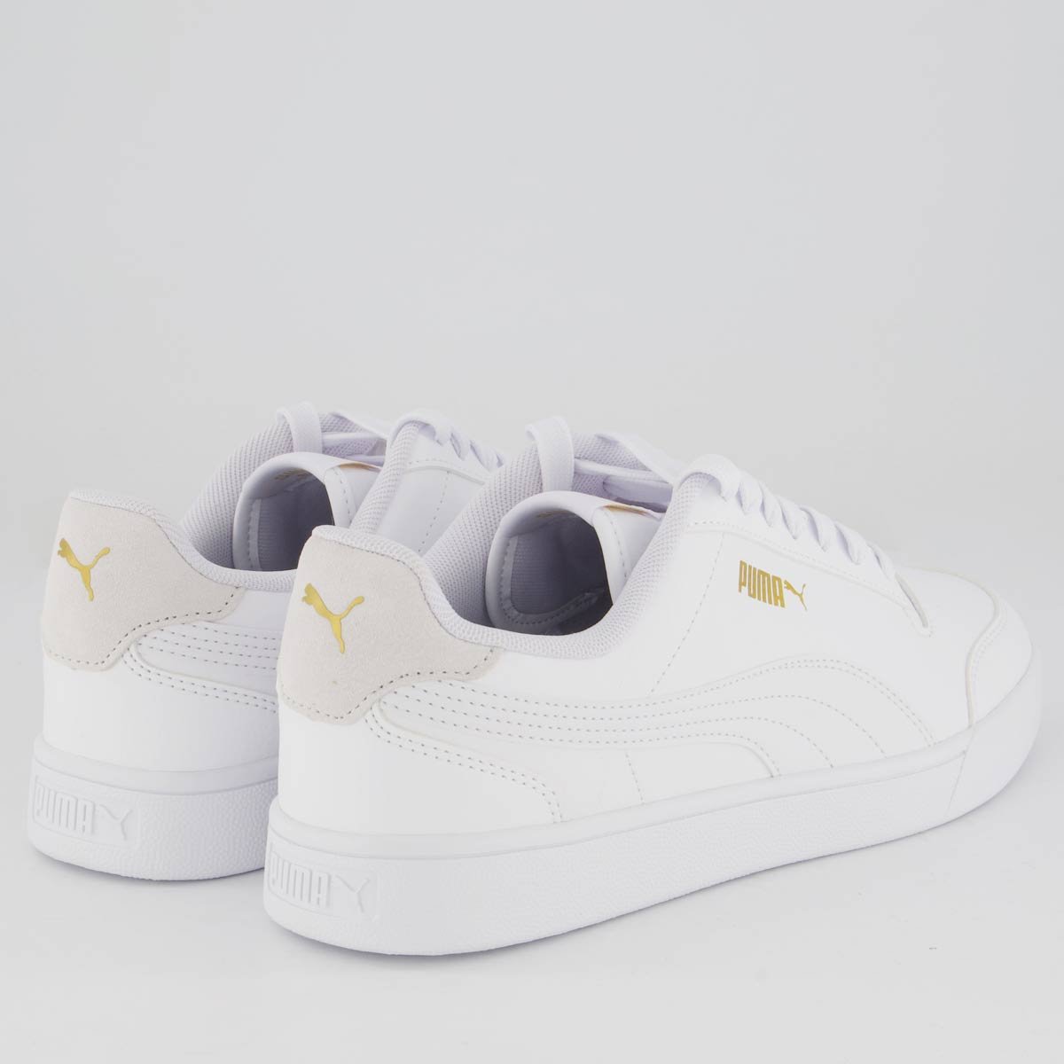 Tênis Puma Shuffle All White Off White 3
