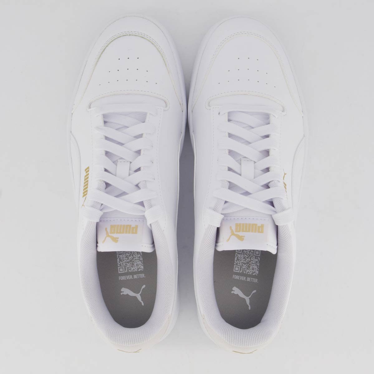 Tênis Puma Shuffle All White Off White 4