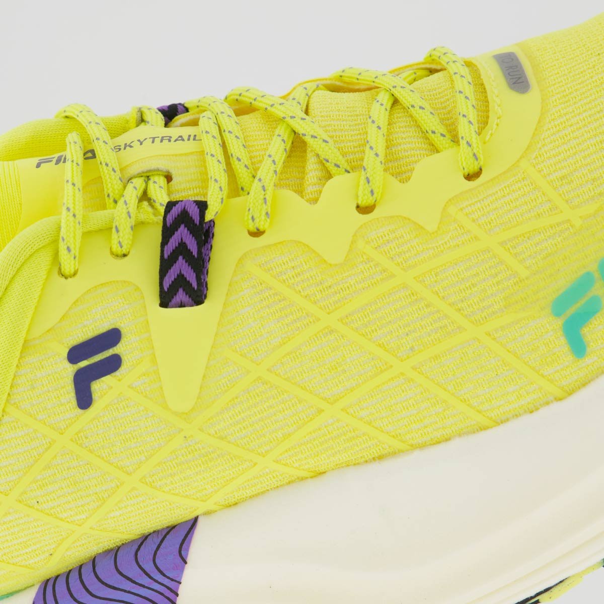 Tênis Fila Racer Skytrail Feminino Amarelo e Roxo Amarelo/Roxo 7