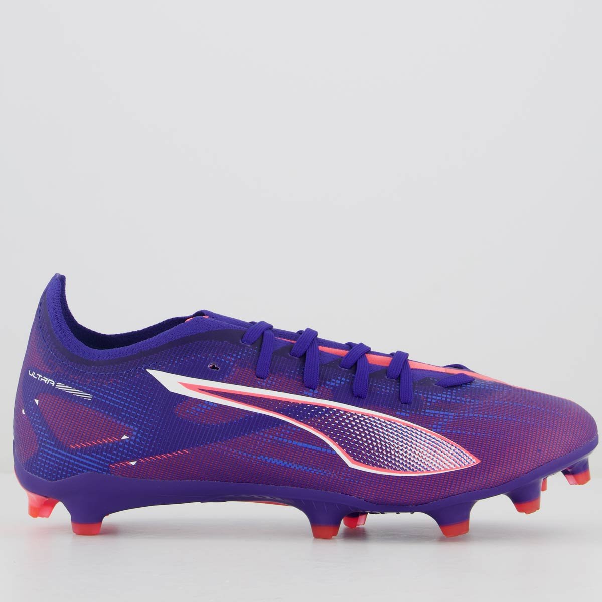 Chuteira Puma Ultra 5 Match FG/AG Campo Roxa Roxo 1