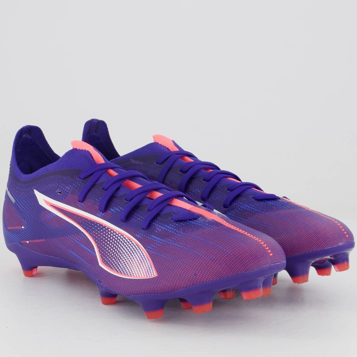 Chuteira Puma Ultra 5 Match FG/AG Campo Roxa Roxo 2
